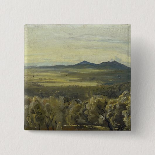 Italienische Landschaft, 1833 Button (Vorderseite)