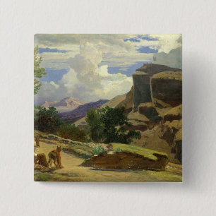 Italienische Landschaft Button