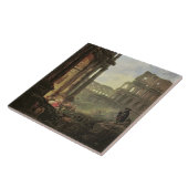 Italienische Landschaft Fliese (Seite)