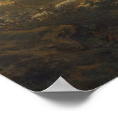 Italienische Landschaft - Jan Beides Kunstposter Poster (Ecke)