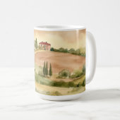 Italienische Landschaft Landschaftlich Italien Was Kaffeetasse (VorderseiteRechts)
