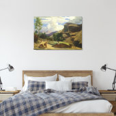Italienische Landschaft Leinwanddruck (Insitu (Schlafzimmer))