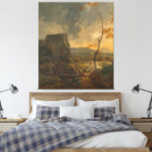 Italienische Landschaft mit antikem Tempietto, Ada Leinwanddruck (Insitu (Schlafzimmer))