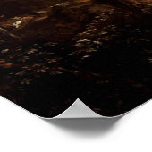 Italienische Landschaft mit Handwerkern Poster (Ecke)