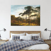 Italienische Landschaft mit Pinien, Hendrik Leinwanddruck (Insitu (Schlafzimmer))