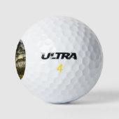 Italienische Landschaft mit Pinienbäumen (Voogd) Golfball (Logo)