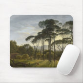 Italienische Landschaft mit Pinienbäumen (Voogd) Mousepad (Mit Mouse)