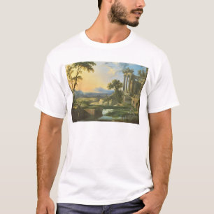 Italienische Landschaft mit Ruinen T-Shirt