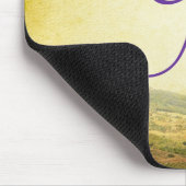 Italienische Landschaft Monogramm erste Maus Pad Mousepad (Ecke)