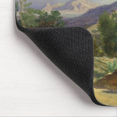 Italienische Landschaft Mousepad (Ecke)