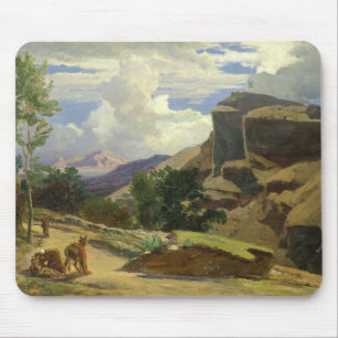 Italienische Landschaft Mousepad