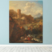 Italienische Landschaft, Nicolaes Pietersz. Berche Leinwanddruck (Insitu (Holzboden))