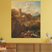 Italienische Landschaft, Nicolaes Pietersz. Berche Leinwanddruck (Insitu (Wohnzimmer))