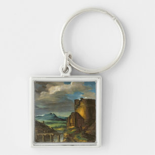 Italienische Landschaft oder, Landschaft mit einem Schlüsselanhänger