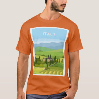 Italienische Landschaft T-Shirt