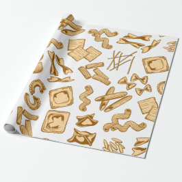 Italienische Lebensmittel und Geschirr, Risotto, P Geschenkpapier