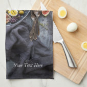 Italienische Lebensmittelplatte Handtuch (Viertel Falte)