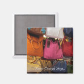 Italienische Lederpuren Magnet (Vorderseite/Rückseite)