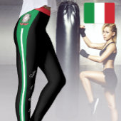 Italienische Leggings, patriotische, italienische Leggings
