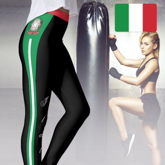 Italienische Leggings, patriotische, italienische  Leggings