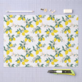 Italienische Lemon Branch Decoupage Frucht Seidenpapier (Handwerk)