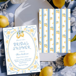Italienische Lemon Whimsical Bridal Dusche Einladu Einladung