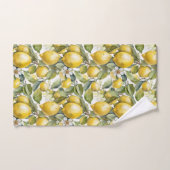 Italienische Lemons Amalfi Küste Badhandtuch Set (Handtuch)