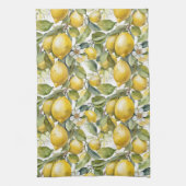 Italienische Lemons Amalfi Küste Geschirrtuch (Vertikal)