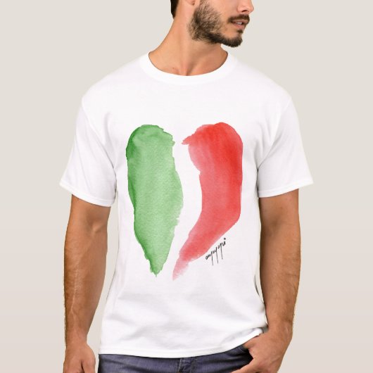 Italienische Liebe T-Shirt (Vorderseite)