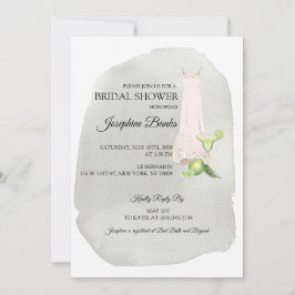 Italienische Limes Bridal Dusche Einladung