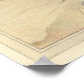 ITALIENISCHE LOKUSTEN - Illustration des Insektenb Poster (Ecke)