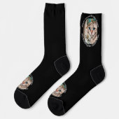 Italienische Luxuskatze: Willow Socks Socken (Linkes Detail)