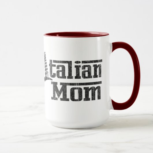 Italienische Mama-Kaffee-Tasse Tasse (Rechts)