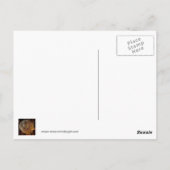 Italienische Masken für Sun & Moon Carnaval Postkarte (Rückseite)