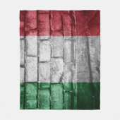 Italienische Mauer Fleecedecke (Vorderseite)