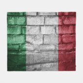 Italienische Mauer Fleecedecke (Vorderseite (Horizontal))