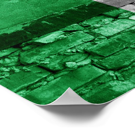 Italienische Mauer Poster (Ecke)