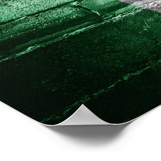 Italienische Mauer Poster (Ecke)