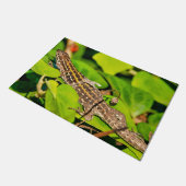 italienische Mauereidechse Fußmatte (Schrägansicht)