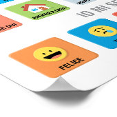 Italienische Mitteilung zur Autismus-AAC-PECS-Mitt Poster (Ecke)