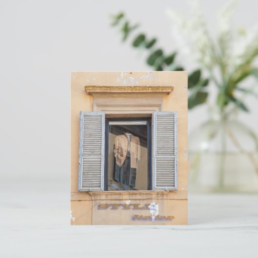 Italienische Mode, italienisch Postkarte (Stehend Vorderseite)