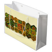 Italienische Motive aus der Renaissance Große Geschenktüte (Vorderseite Schrägansicht)