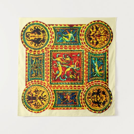 Italienische Motive aus der Renaissance Wandteppich (Vorderseite (Horizontal))