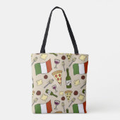 Italienische NahrungsmittelTasche Tasche (Rückseite)