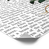 Italienische Narbe Poster (Ecke)