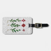 Italienische Nelke 1 Gepäckanhänger (Vorderseite horizontal)