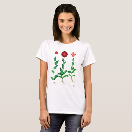 Italienische Nelke 2 T-Shirt (Vorne ganz)