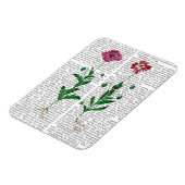 Italienische Nelke 3 Magnet (Linke Seite)