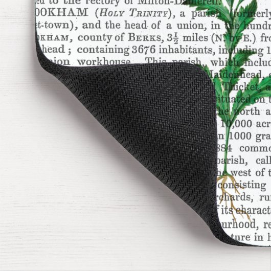 Italienische Nelke 3 Mousepad (Ecke)