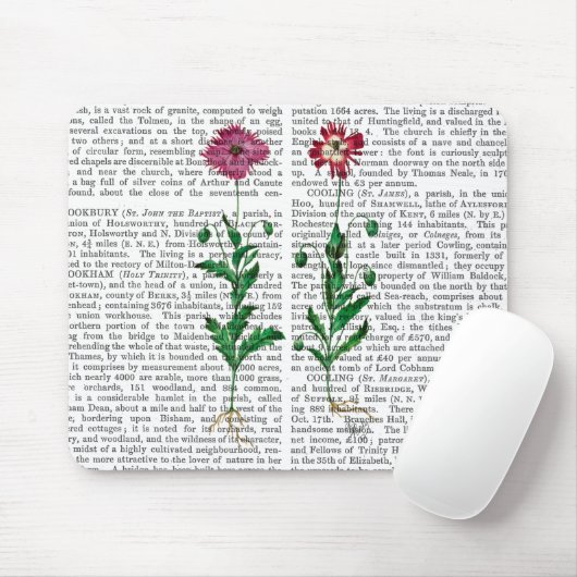 Italienische Nelke 3 Mousepad (Mit Mouse)